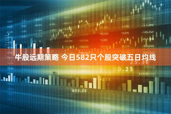 牛股远期策略 今日582只个股突破五日均线