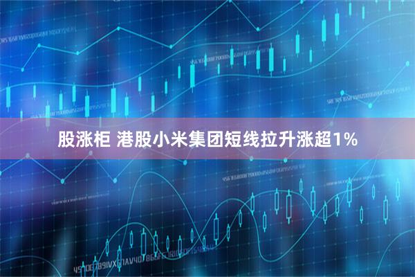 股涨柜 港股小米集团短线拉升涨超1%